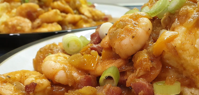 Southern Prawn Grits